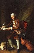 Thomas Gainsborough, Portrait of Carl Friedrich Abel German composer